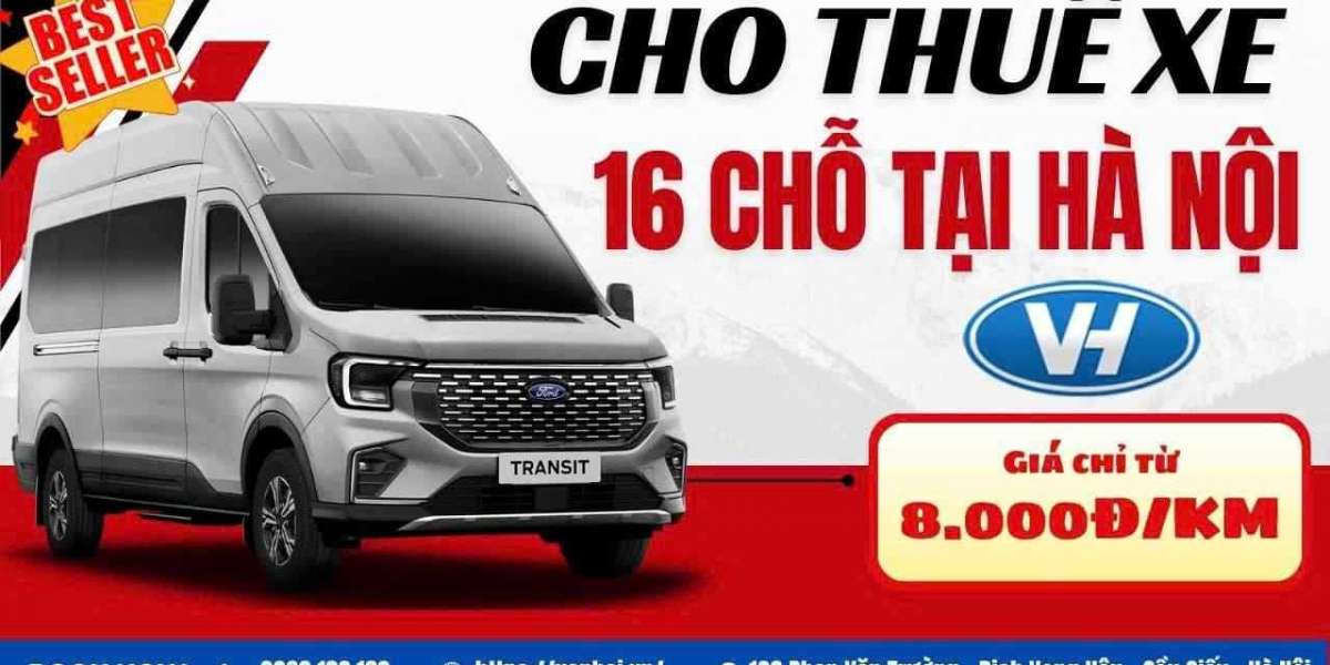 Báo giá cho thuê xe 16 chỗ giá cạnh tranh tại quận Hoàng Mai