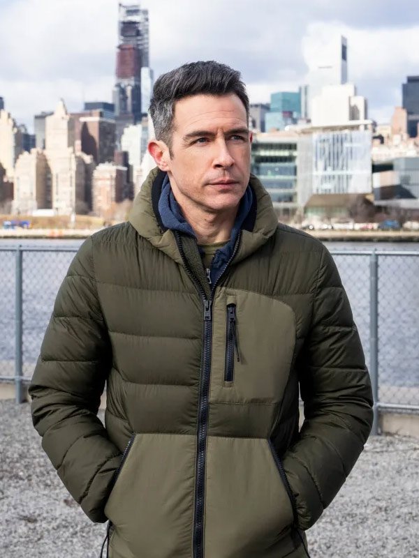 FBI S06 Stuart Scola Green Puffer Jacket | Super Star Jacket