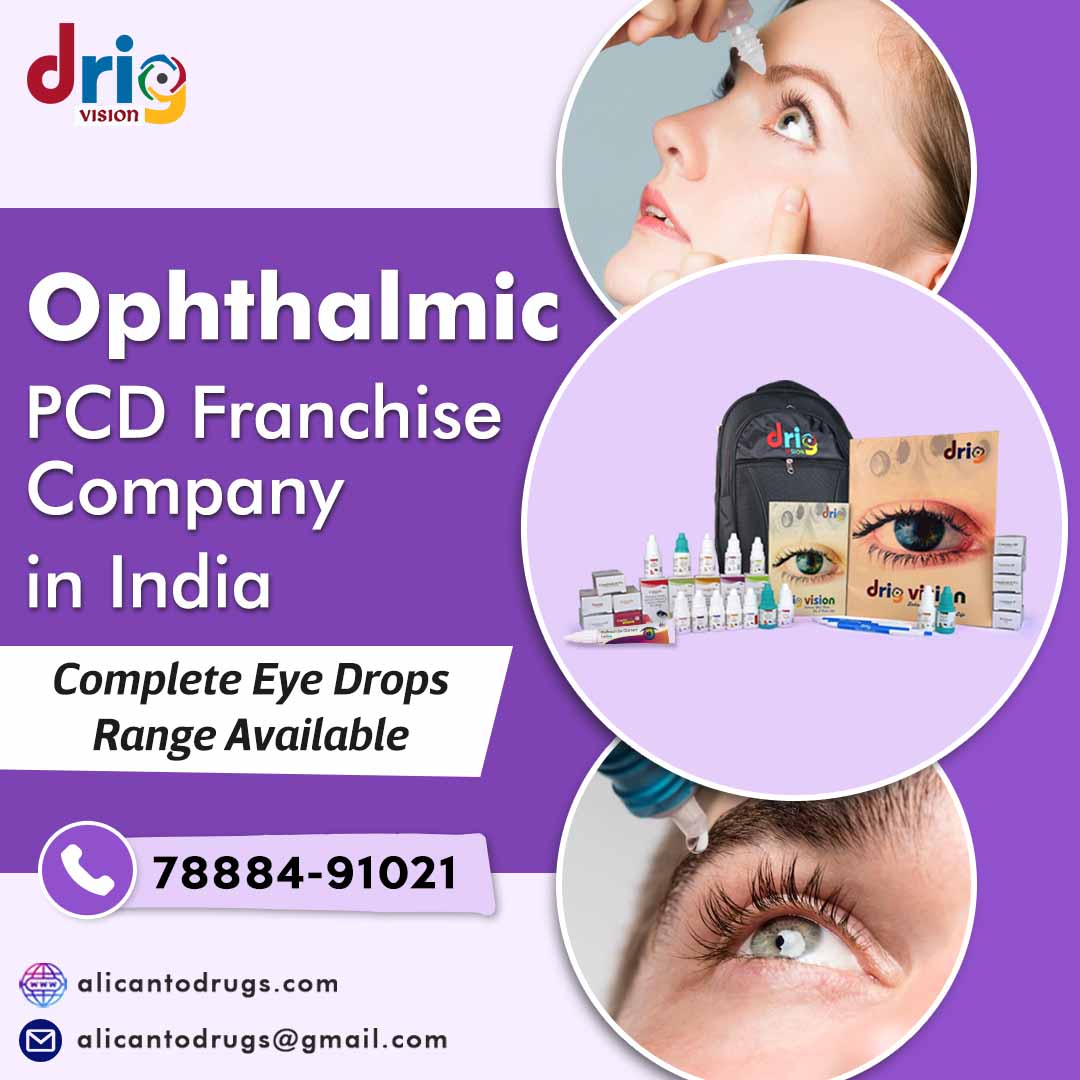 Ophthalmic PCD Franchise Company in India | Ophthalmic Products Franchise