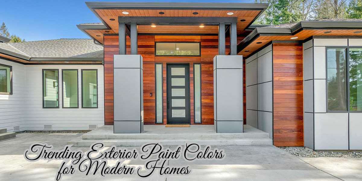 Trending Exterior Paint Colors for Modern Homes