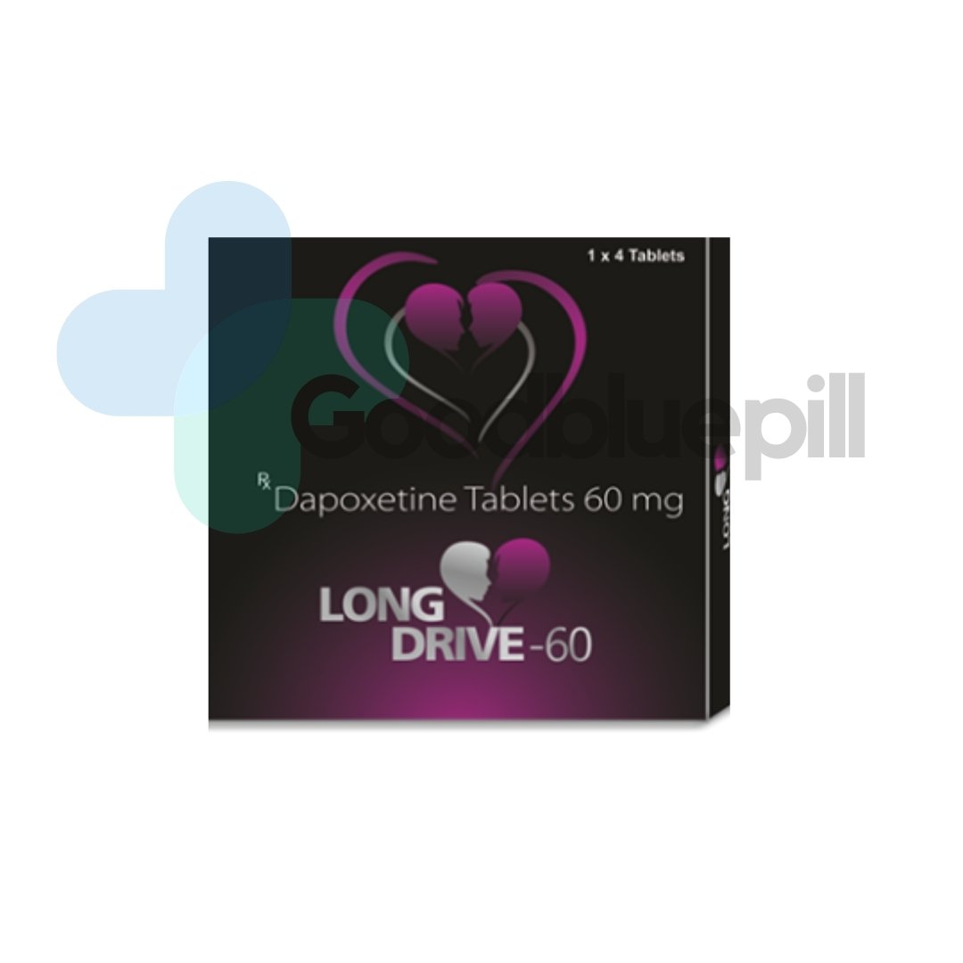 Purchase Long Drive 60 Dapoxetine 60mg Tablets Online