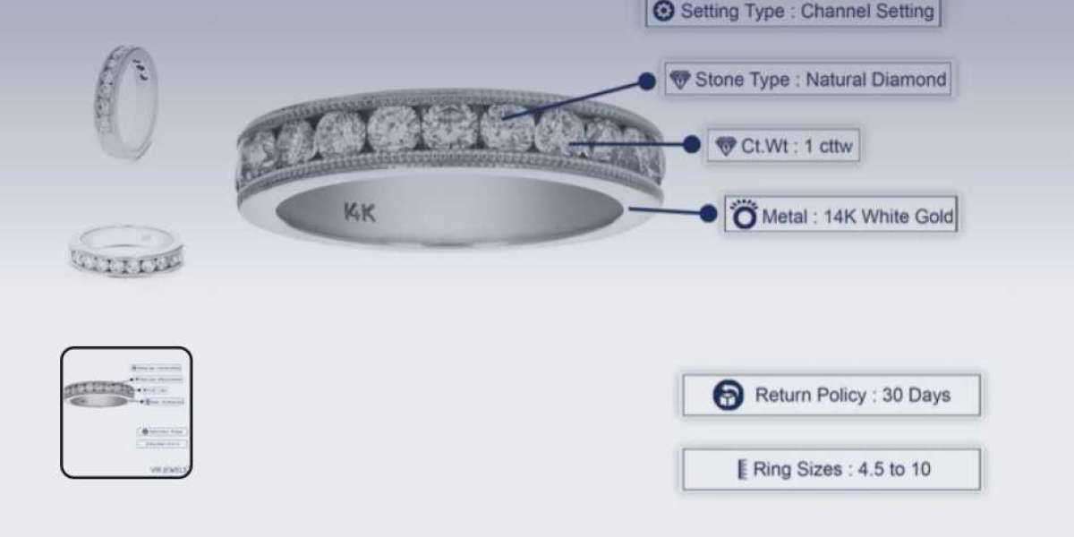 WHITE GOLD WEDDING BANDS FOR MEN & WOMEN – VIR JEWELS