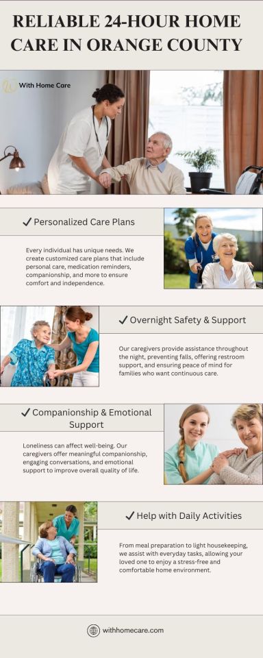 Reliable 24-Hour Home Care in Orange County