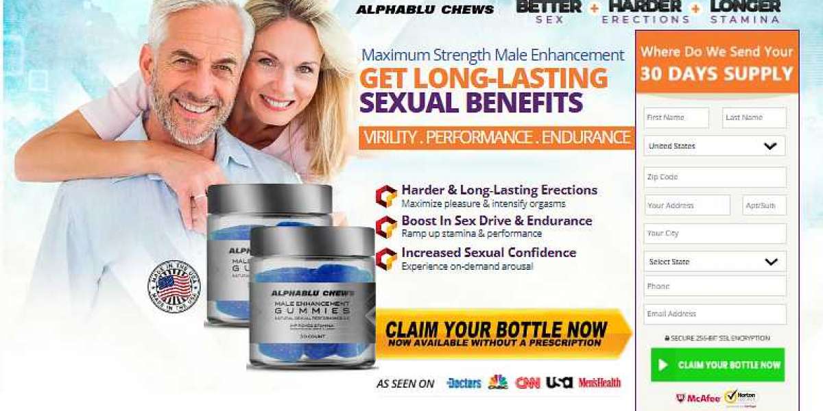 AlphaBlu Chews Male Enhancement Gummies Reviews, Working, Price & Buy In USA