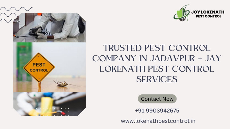 Trusted Pest Control Company in Jadavpur – Jay Lokenath Pest Control Services: pestconntrol — LiveJournal