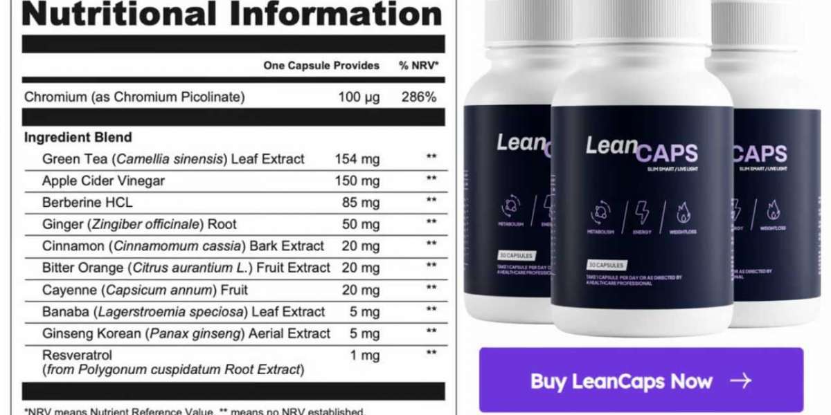 LeanCaps Capsules Reviews, Official Website & Offer Cost In UK