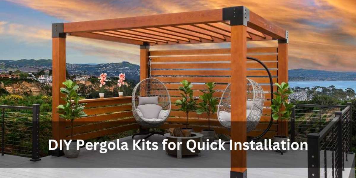 DIY Pergola Kits for Quick Installation