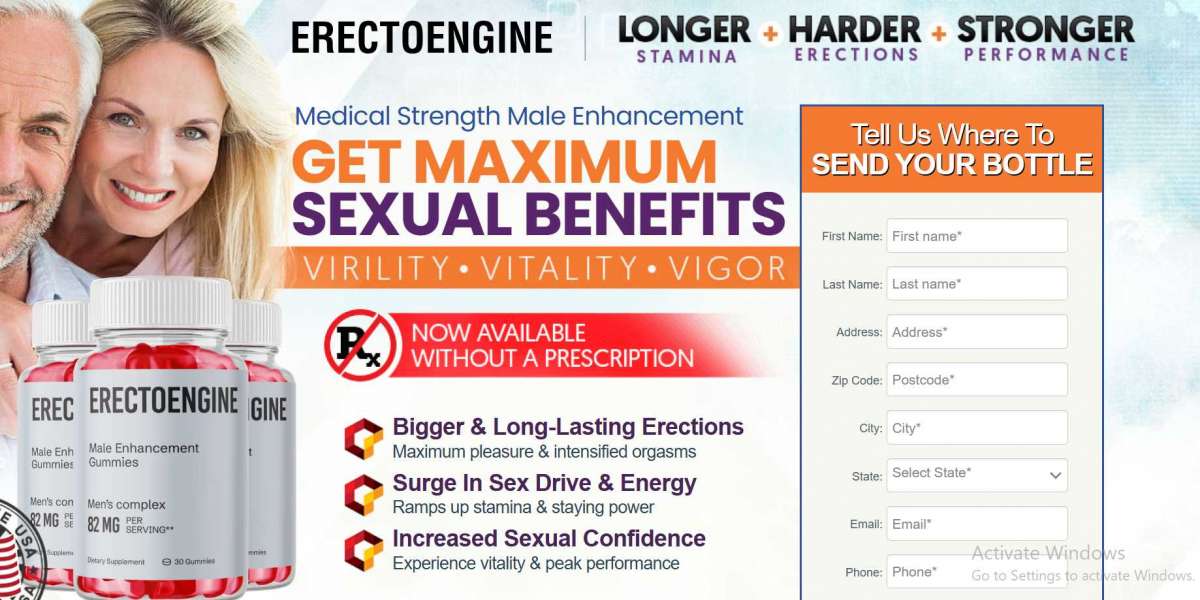 ErectoEngine Male Enhancement Gummies (USA, CA) Reviews, Working, Price & Order