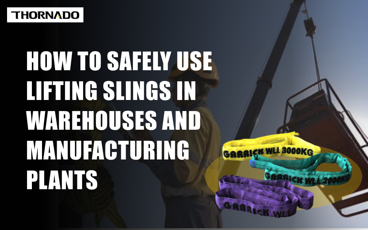 Safely Use Lifting Slings in Warehouses & Plants