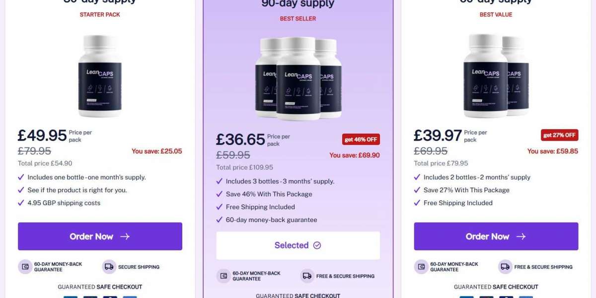 LeanCaps Capsules Reviews, Official Website & Offer Cost In UK