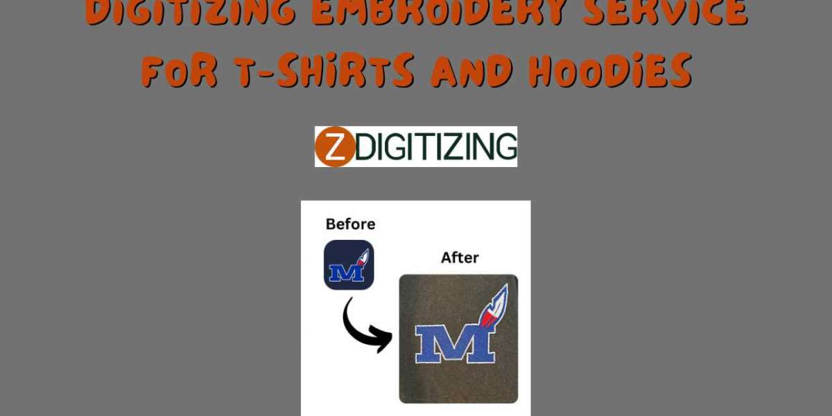 Digitizing Embroidery Service for T-Shirts and Hoodies
