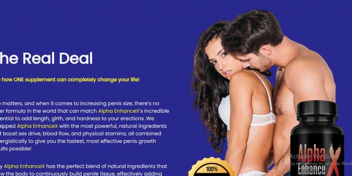 Alpha EnhanceX Male Enhancement Official Website, Working, Price In USA