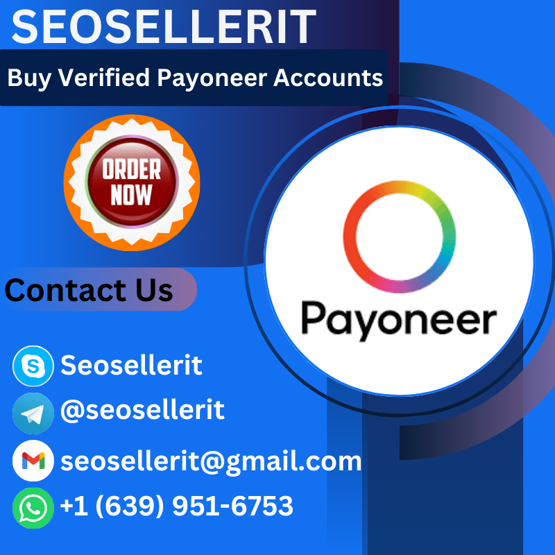 Buy Verified Payoneer Accounts – 100% Secure & Hassle free