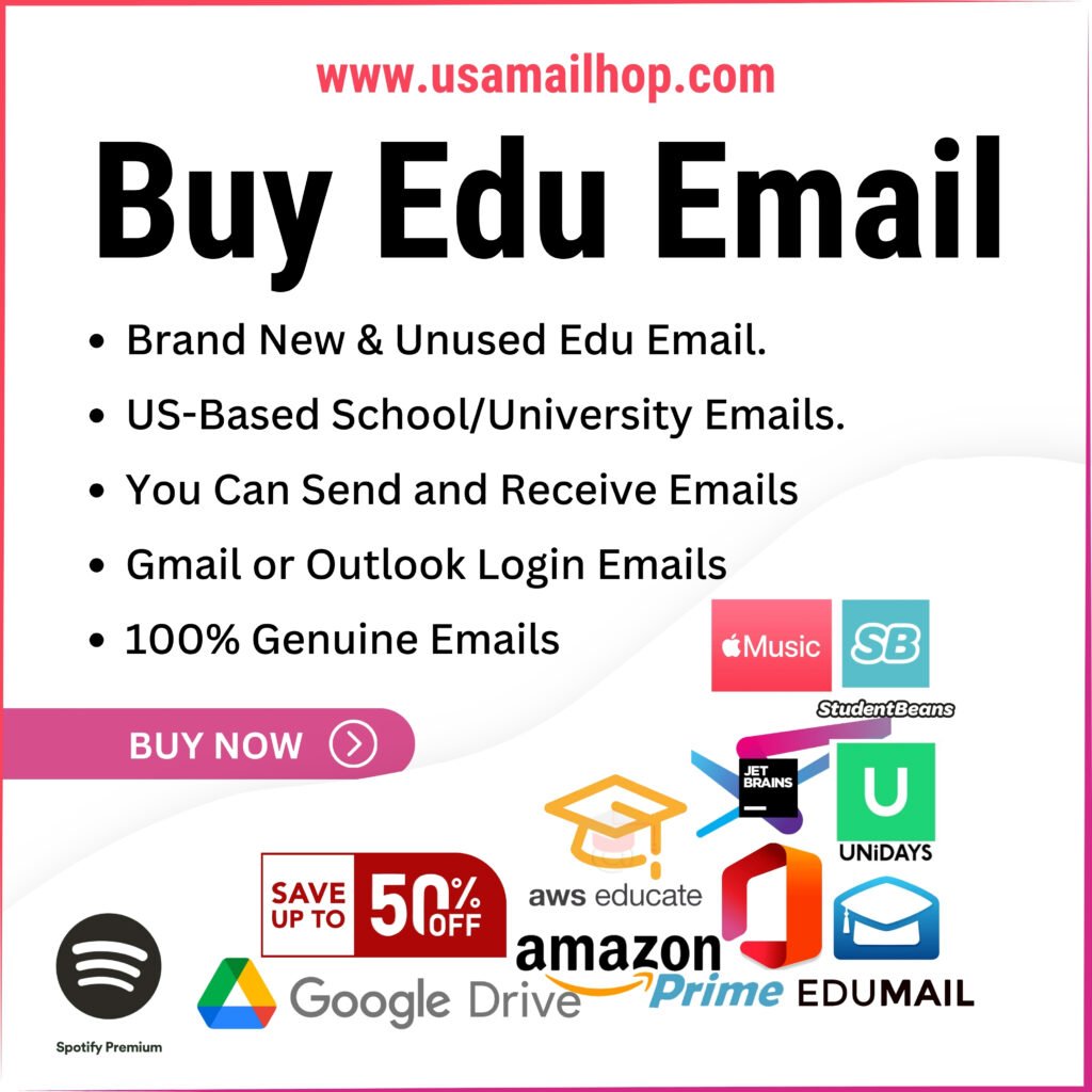 Buy Edu Email | Get Student Discounts & Deals - usamailhop