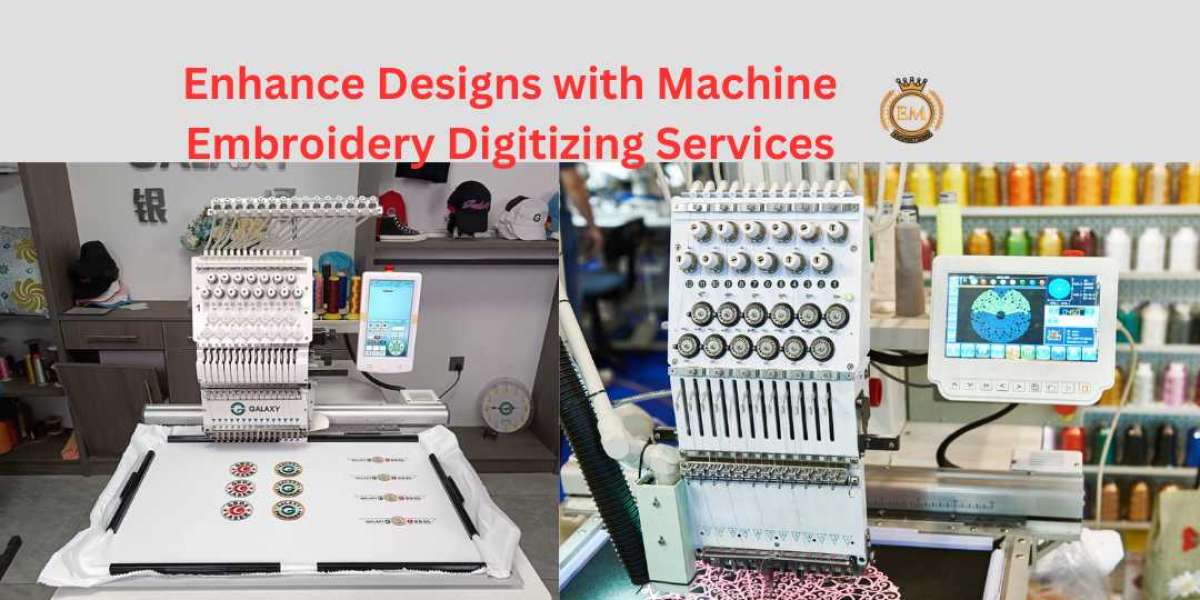 Enhance Designs with Machine Embroidery Digitizing Services