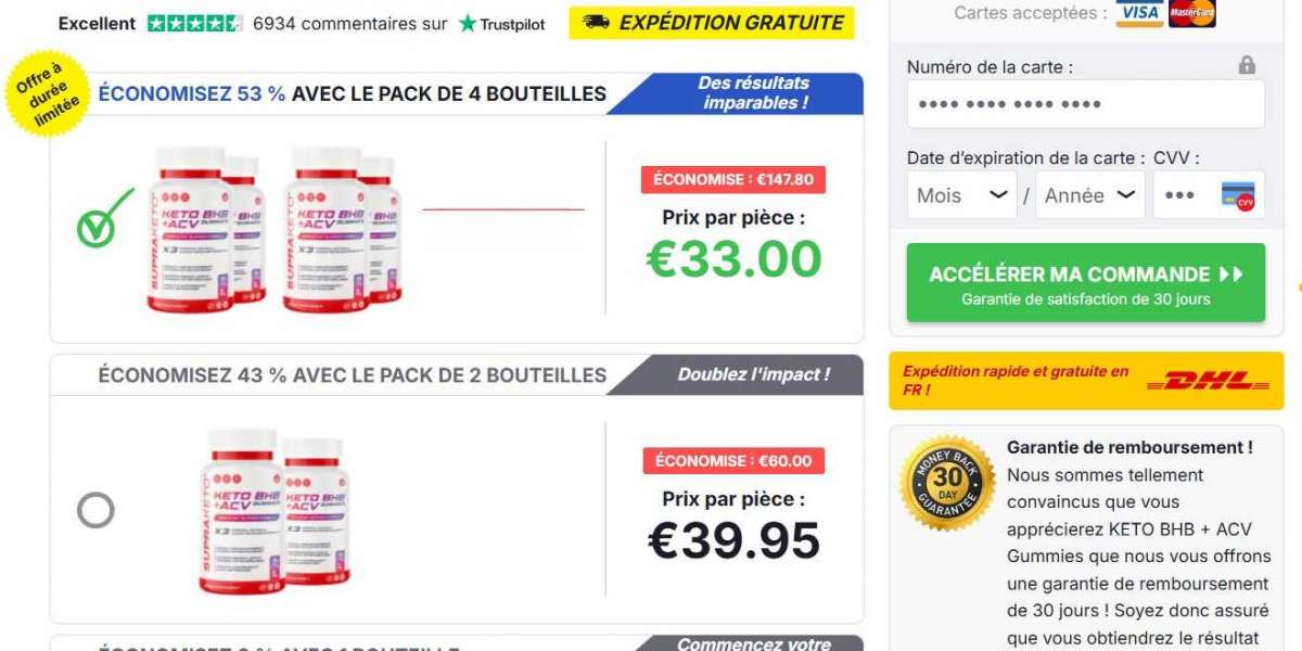 Supra Keto BHB + ACV Gummies Prix en FR, BE, LU & CH et avis 2025