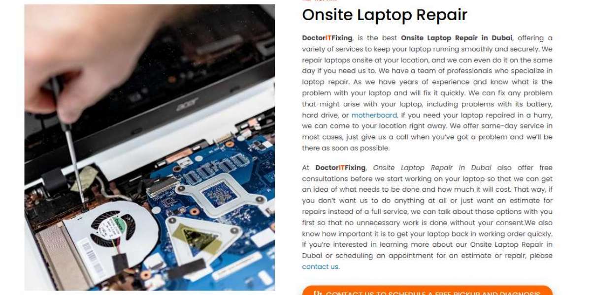 DoctorITFixing is known as the Best Laptop Repair Shop In Bur Dubai offering expert diagnostics, repairs, and affordable