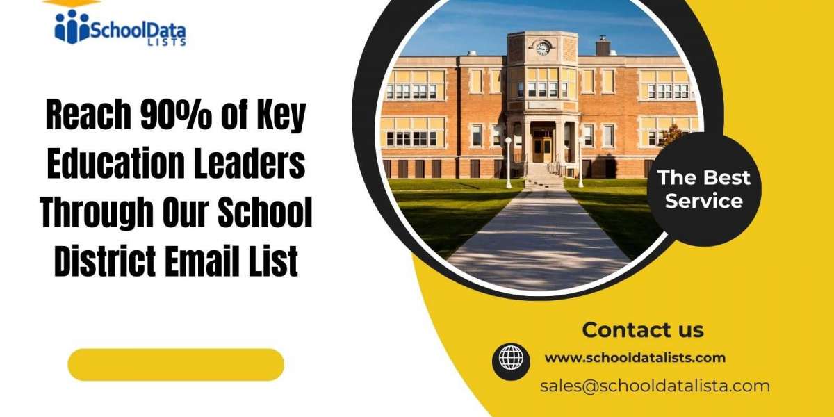 Reach 90% of Key Education Leaders Through Our School District Email List