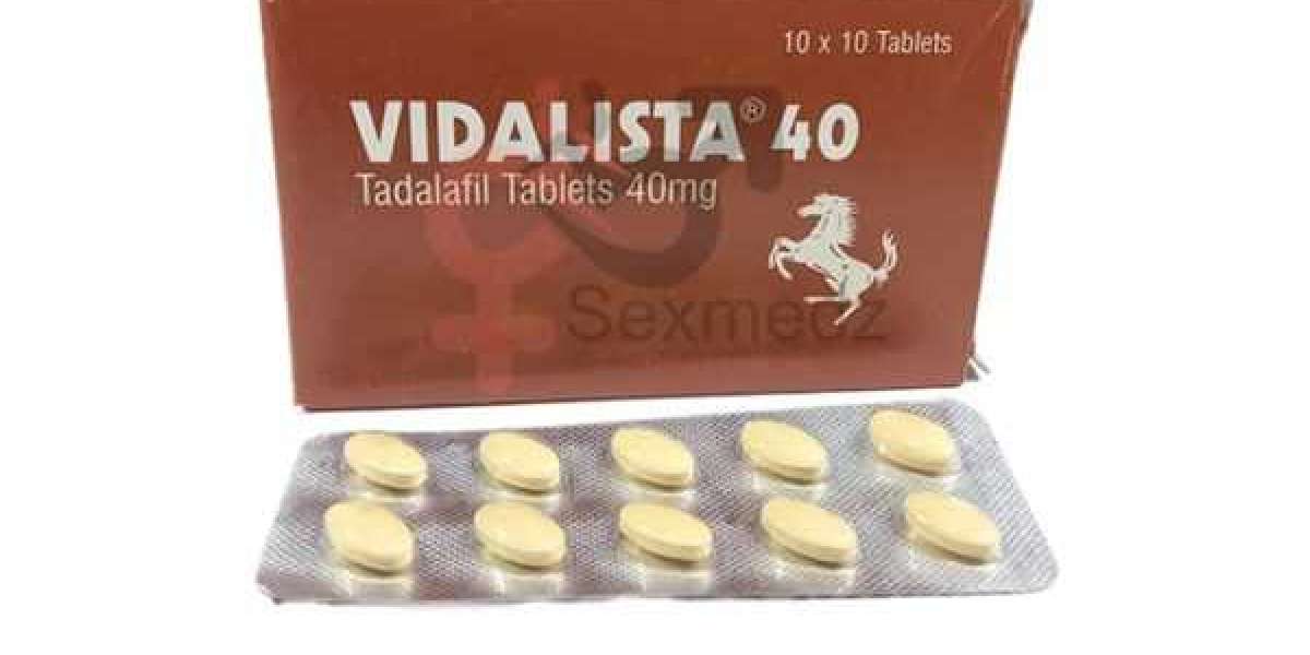 Vidalista 40 mg Pills Contribution Men to Get Required Erection