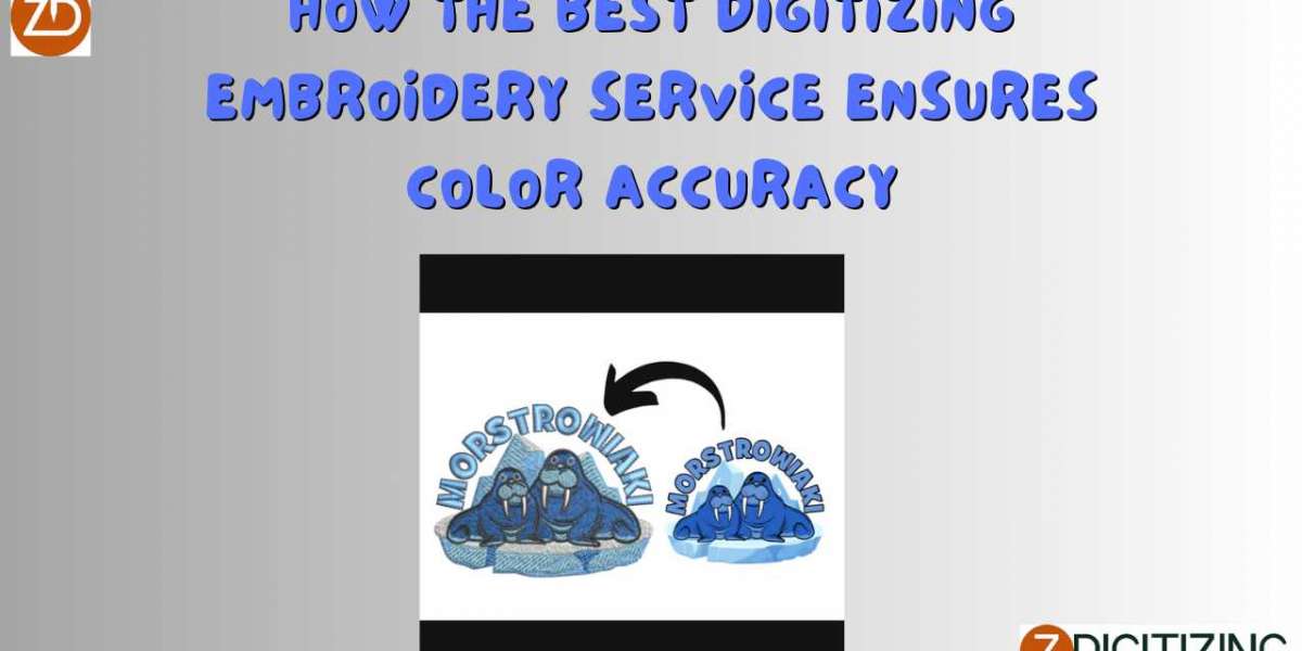 How the Best Digitizing Embroidery Service Ensures Color Accuracy