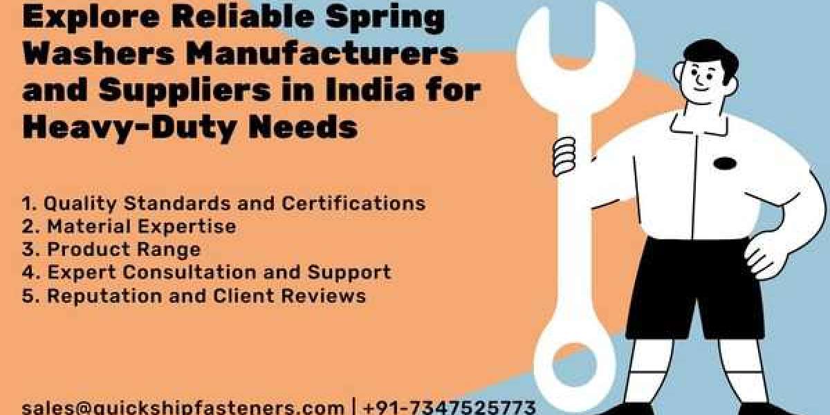 Explore Reliable Spring Washers Manufacturers and Suppliers in India for Heavy-Duty Needs