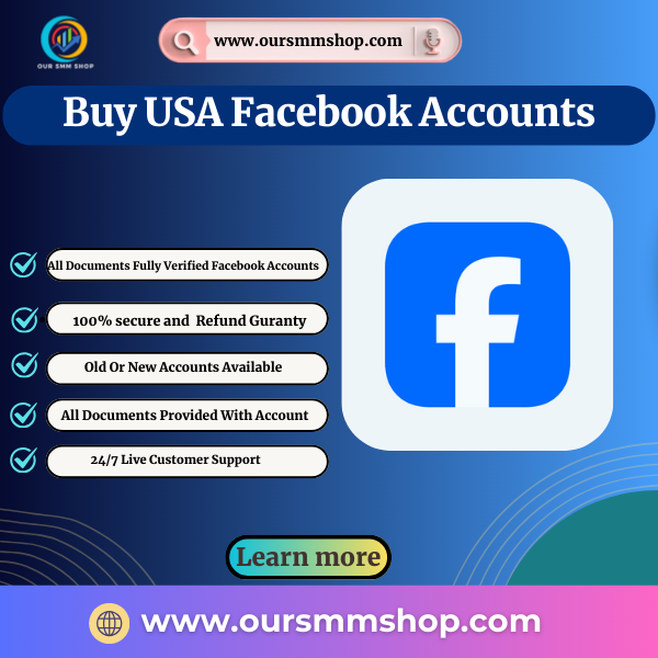 Buy USA Facebook Accounts - Our SMM Shop