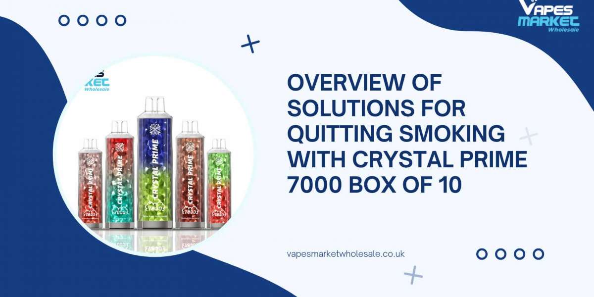 Overview of Solutions for Quitting Smoking with Crystal Prime 7000 Box of 10