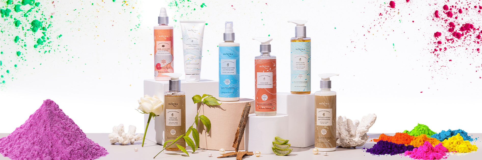 Pre-6 Holi Skincare Secrets for Flawless Festive Skin – Mantra Herbal