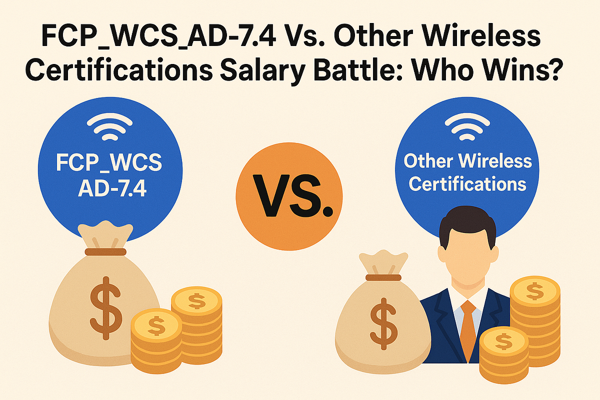 FCP_WCS_AD-7.4 vs. Other Wireless Certifications: Salary Battle | by CertifyInsider | May, 2025 | Medium