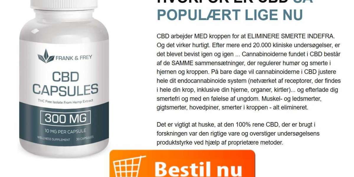 Køb Frank & Frey CBD Kapsler i Danmark – Sammenligning af Pris og Kundeanmeldelser