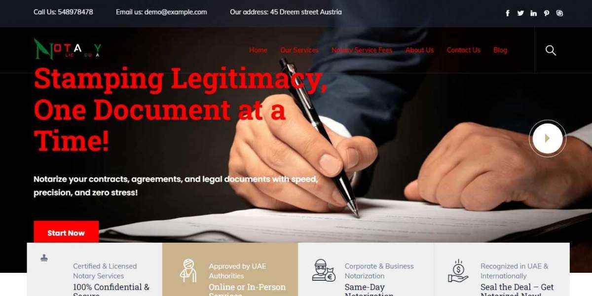 Navigating Legal Waters: Your Complete Guide to Notary Public Services in Dubai
