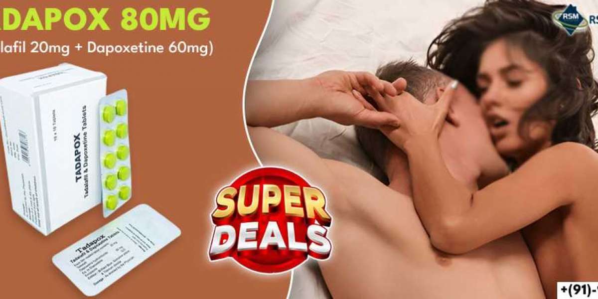 A Constant Fix for Male Sexual Health Issues With Tadapox 80mg||Same Day Delivery