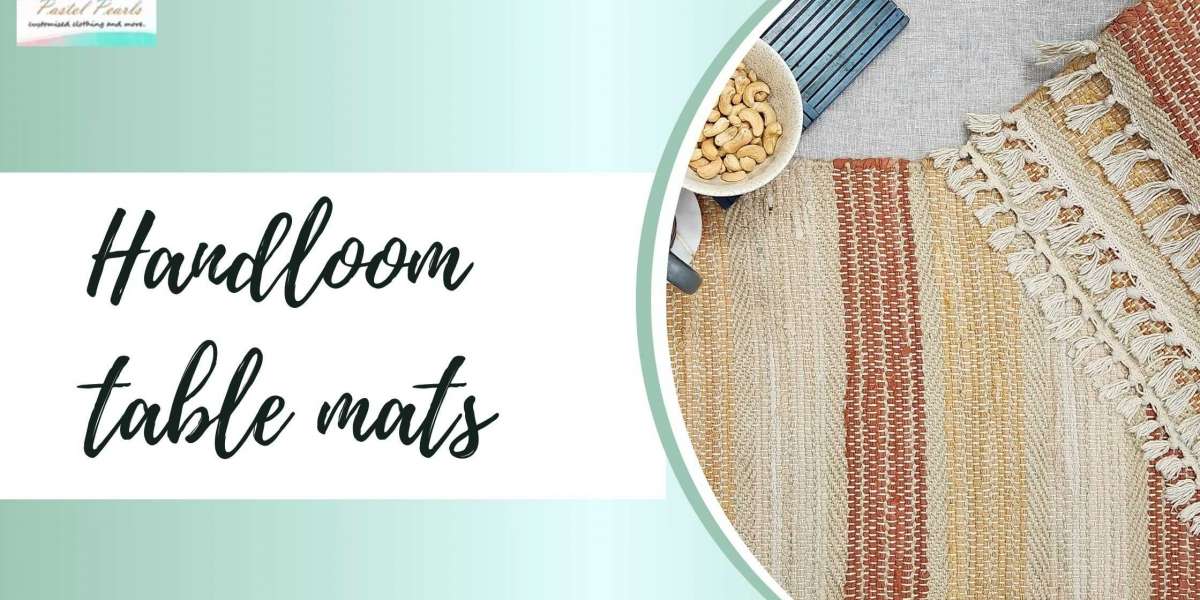 Bring Home Tradition: The Beauty of Handloom Table Mats