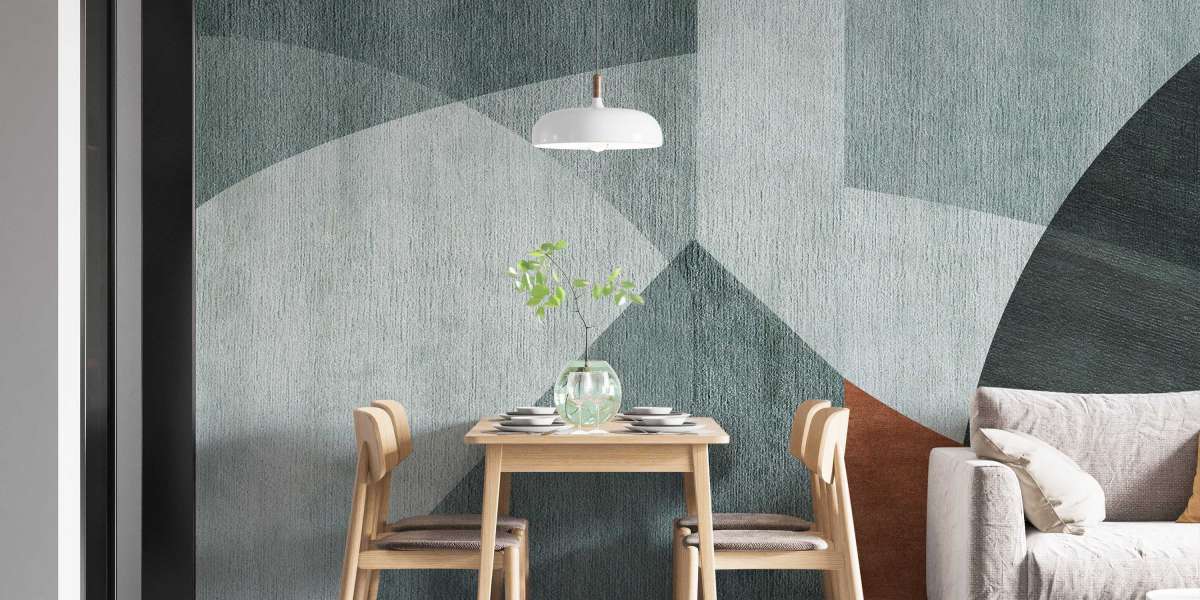 How Geometric Wallpaper Shapes Today’s Wall Decor