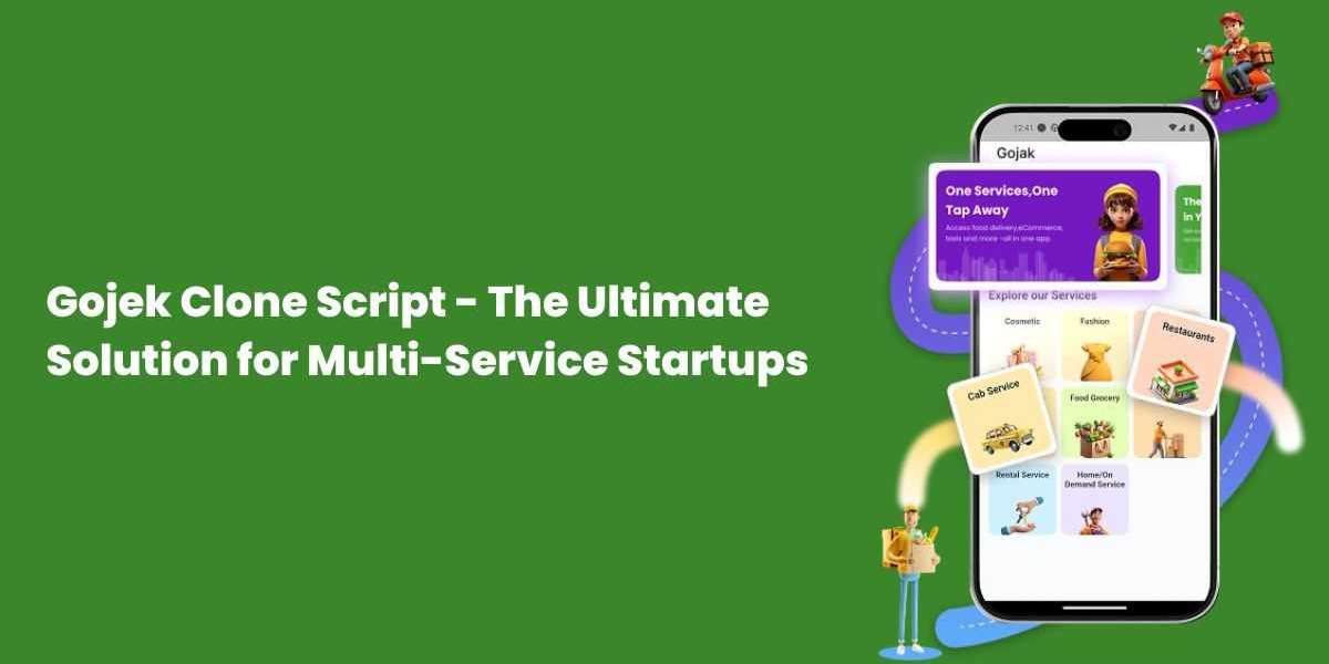 Gojek Clone Script: The Ultimate Solution for Multi-Service Startups