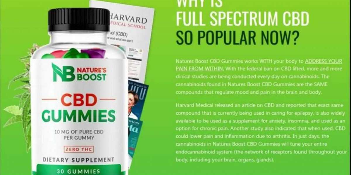 What is Natures Boost CBD Gummies Review: used for Safe?