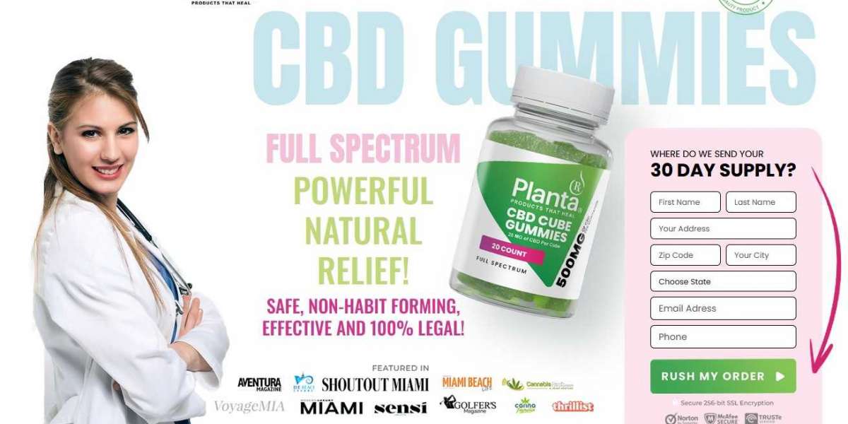 PlantaRX CBD Cube Gummies- Benefits, "Pros-Cons" Price & Where To Buy?