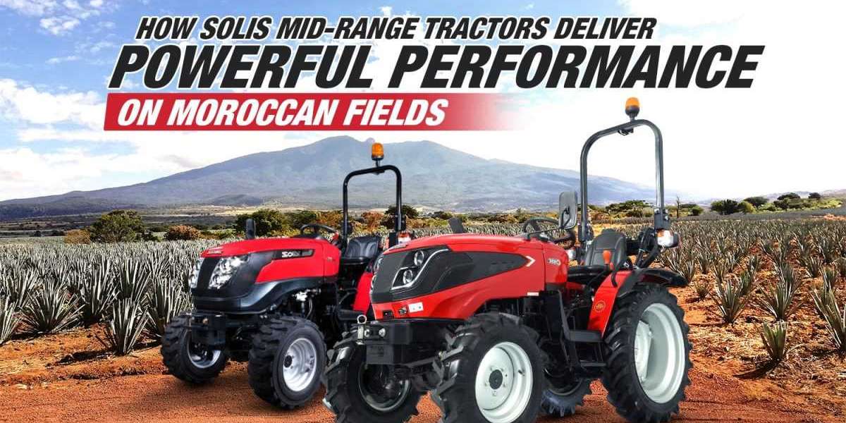 Tracteur Agricole Solis: Power, Performance, and Precision for Moroccan Fields