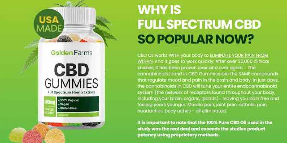 (Updated Price) Golden Farms CBD: 100 percent Safe Strong  Supplement?
