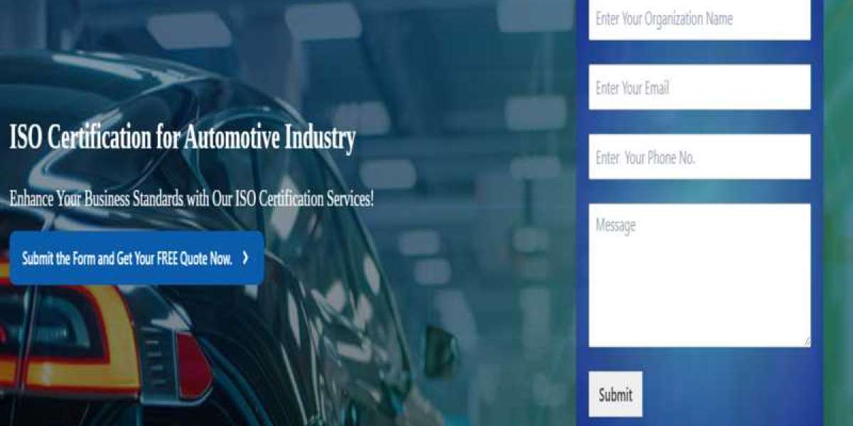 ISO Certification for Automotive Industry